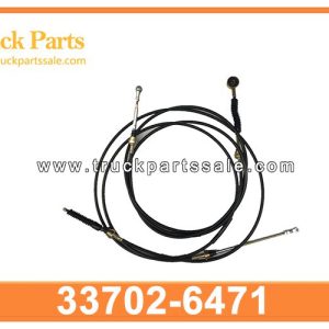 gear shift cable 33702-6471 337026471 for HINO cable de cambio de engranaje