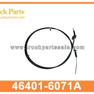 hand brake cable 46401-6071A 464016071A for HINO cable de freno de mano