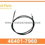 hand brake cable 46401-7960 464017960 for HINO cable de freno de mano