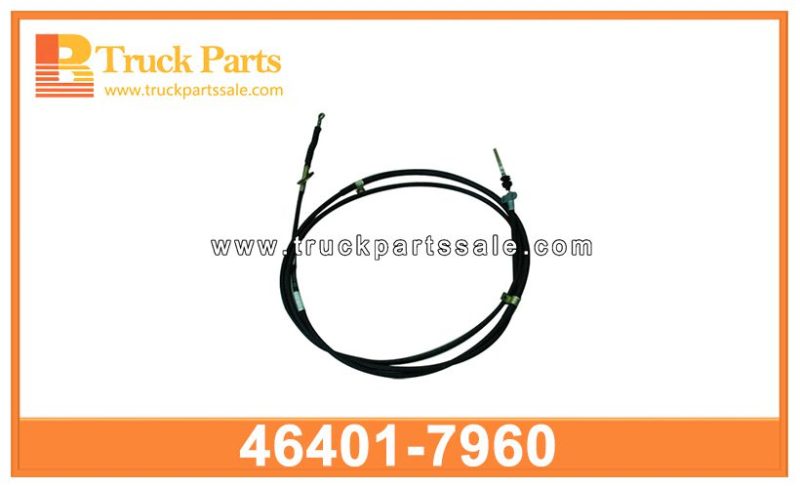 hand brake cable 46401-7960 464017960 for HINO cable de freno de mano