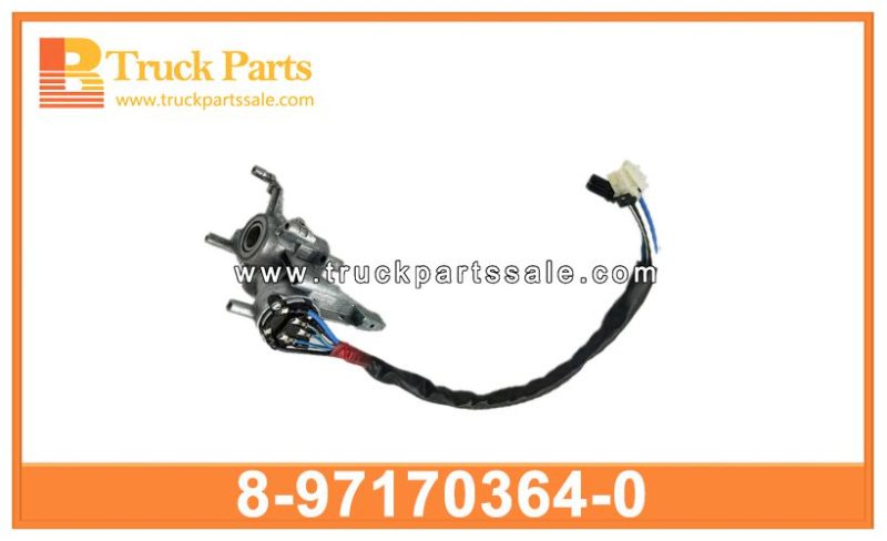 igniter switch assy 8-97170364-0 8971703640 8-97170-364-0 for ISUZU 100P NPR 120 TFR Assy de interruptor de encendido