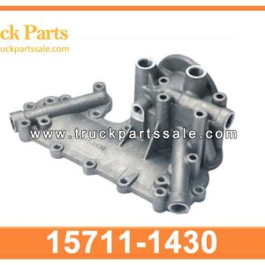 oil cooler cover 15711-1430 157111430 for HINO W06E cubierta de enfriador de aceite