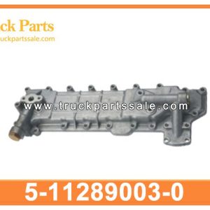 oil cooler cover 5-11289003-0 5112890030 5-11289-003-0 for ISUZU 4BD1 4BB1 cubierta de enfriador de aceite