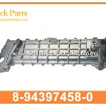 oil cooler cover 8-94397458-0 8-94397546-0 8943974580 8943975460 8-94397-458-0 8-94397-546-0 for ISUZU 6HE1T 6HE1 cubierta de enfriador de aceite