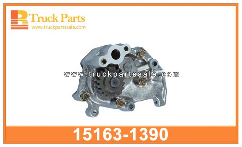 oil pump 15163-1390 151631390 for HINO H07D bomba de aceite