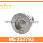 piston ME052792 for MITSUBISHI 6d22 6d22t pist??n