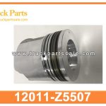 piston with round head 12011-Z5507 12011Z5507 for NISSAN FE6T pist??n