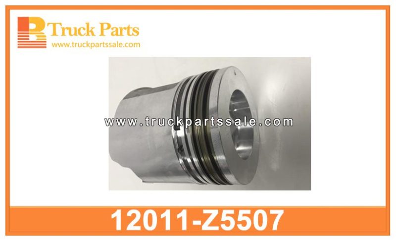 piston with round head 12011-Z5507 12011Z5507 for NISSAN FE6T pist??n