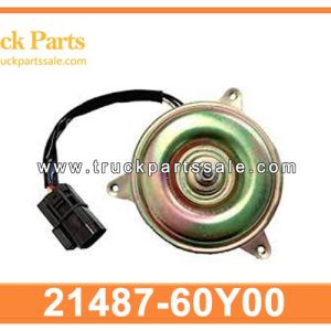 radiator Fan Motor 21487-60Y00 2148760Y00 for NISSAN motor del ventilador del radiador