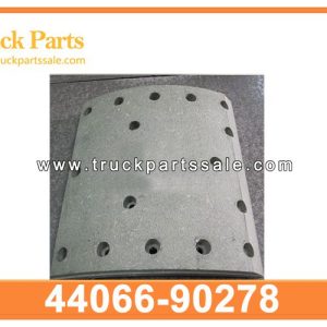 rear brake lining 44066-90278 4406690278 for NISSAN CW520 revestimiento del freno trasero
