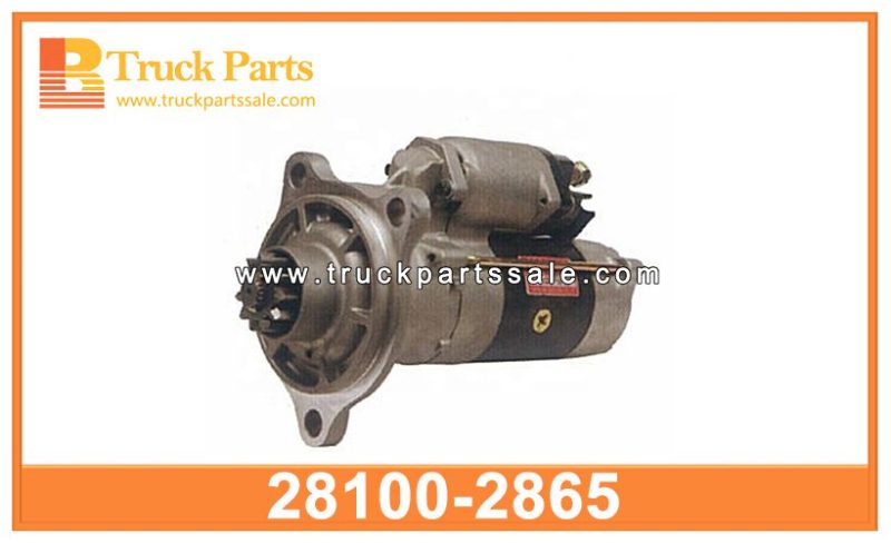 starter 28100-2865 281002865 for HINO E13C inicio