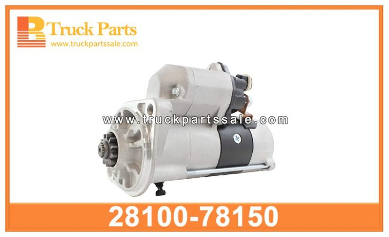 starter 28100-78150 2810078150 for HINO J08E N04C inicio