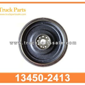 truck engine parts Flywheel 13450-2413 134502413 for HINO EK100 K13C K13D Piezas de motor de cami??n volante