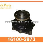 water pump 16100-2973 161002973 for HINO H07D bomba de agua