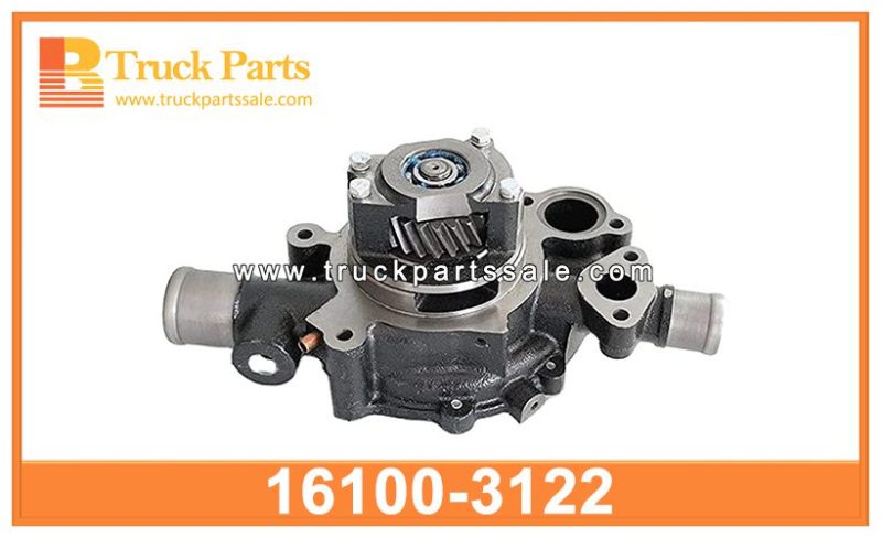 water pump 16100-3122 161003122 for HINO EK100 EK200 bomba de agua