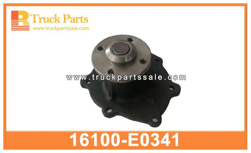 water pump 16100-E0341 16100E0341 for HINO W04DT bomba de agua