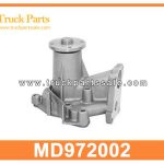 water pump MD972002 MD972202 MD974999 MD997686 for MITSUBISHI bomba de agua