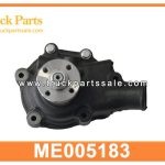 water pump ME005183 for MITSUBISHI 4DR5 bomba de agua