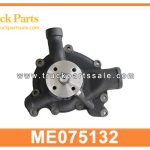water pump ME075132 for MITSUBISHI 6D17 bomba de agua
