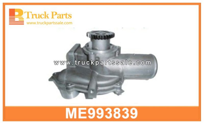 water pump with 9 HOLES ME993839 for MITSUBISHI 6D16T 6D16 bomba de agua con agujeros