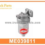 water separator fuel filter ME039811 for MITSUBISHI Filtro de combustible del separador de agua
