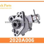 Vaccum Pump 2020A006 for MITSUBISHI 4M40 L200 KB7T Bomba de vac??o