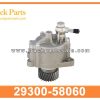Vaccum Pump 29300-58060 for TOYOTA 14B 15B COASTER 93-17 DYNA 95- MEGA CRUISER 96-01 Bomba de vac??o