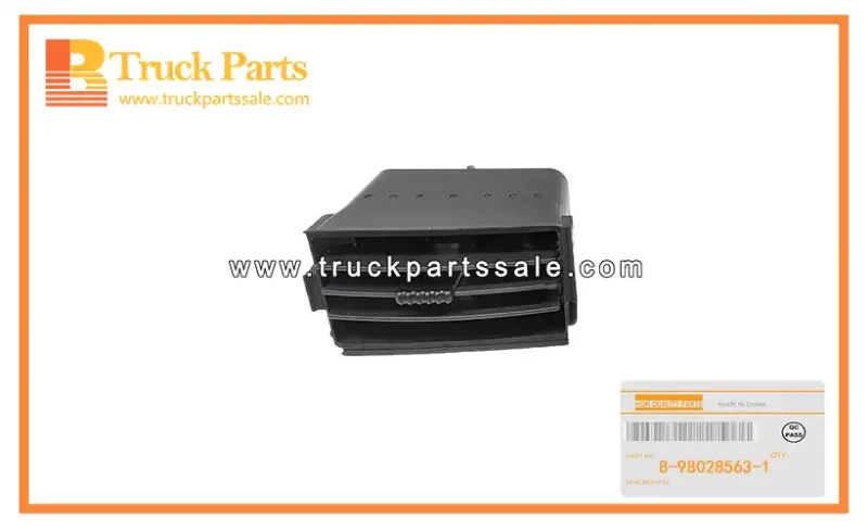 Air Outlet Side Grille for ISUZU VC46 8-98028561-2 8980285612 8-98028-561-2 Rejilla lateral de salida de aire