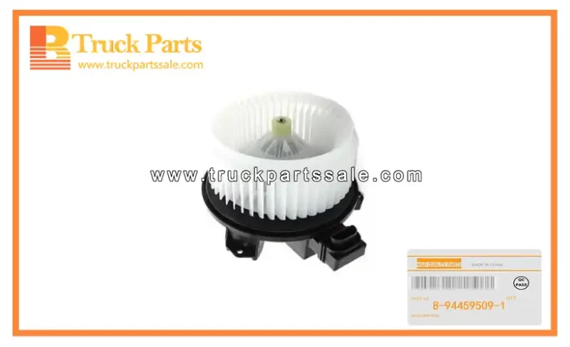 Blower Unit Fan Motor Assembly for ISUZU NPR 8-94459509-1 8944595091 8-94459-509-1 Conjunto del motor del ventilador de la unidad del ventilador