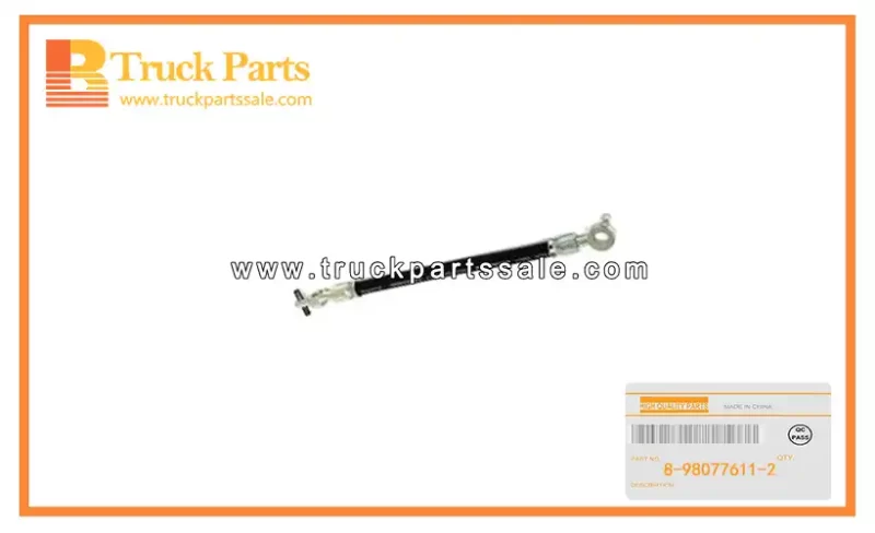 Clutch Pipe Flex Hose for ISUZU 700P 4HK1 8-98077611-2 8980776112 8-98077-611-2 Manguera flexible del tubo de embrague