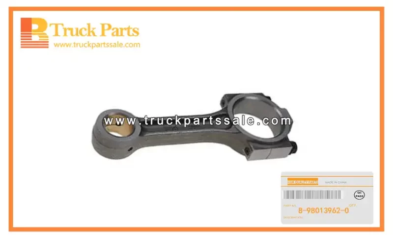 Connecting Rod Assembly for ISUZU 4JB1 TFR5 8-98013962-0 8980139620 8-98013-962-0 Conjunto de biela