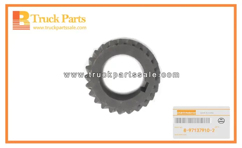 Crankshaft Gear for ISUZU FSR11 6BD1 8-97137910-2 8971379102 8-97137-910-2 Engranaje del cig??e al