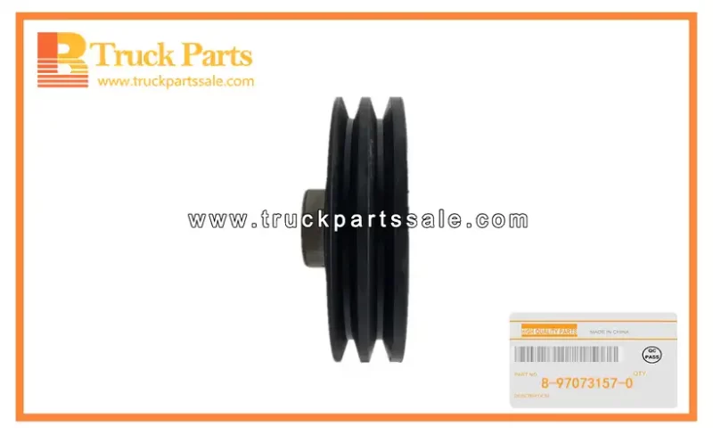 Crankshaft Pulley for ISUZU TFR17 4ZE1 8-97073157-0 8970731570 8-97073-157-0 Polea del cig??e al