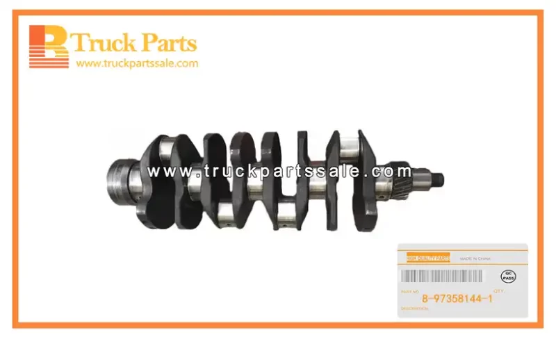 Crankshaft for ISUZU NKR NPR 8-97358144-1 8973581441 8-97358-144-1 Cig??e al