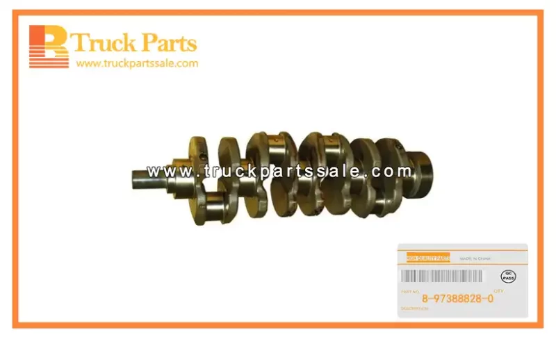 Crankshaft for ISUZU NKR NPR TFR 4JJ1 8-97388828-0 8973888280 8-97388-828-0 Cig??e al