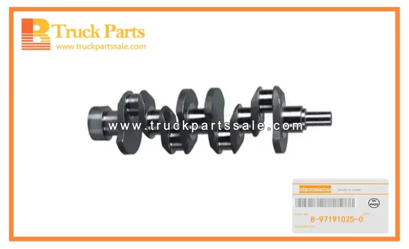 Crankshaft for ISUZU NKR69 4JG2 8-97190930-1 8971909301 8-97190-930-1 Cig??e al