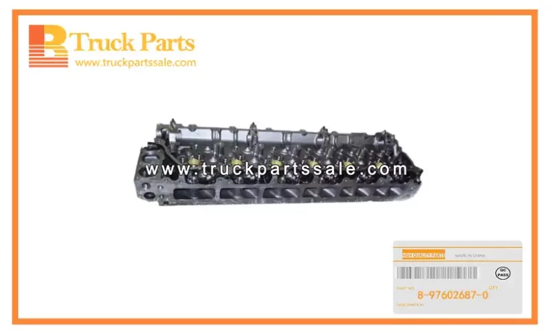 Cylinder Head Assembly for ISUZU FRR 6HK1 8-97602687-0 8976026870 8-97602-687-0 Conjunto de culata