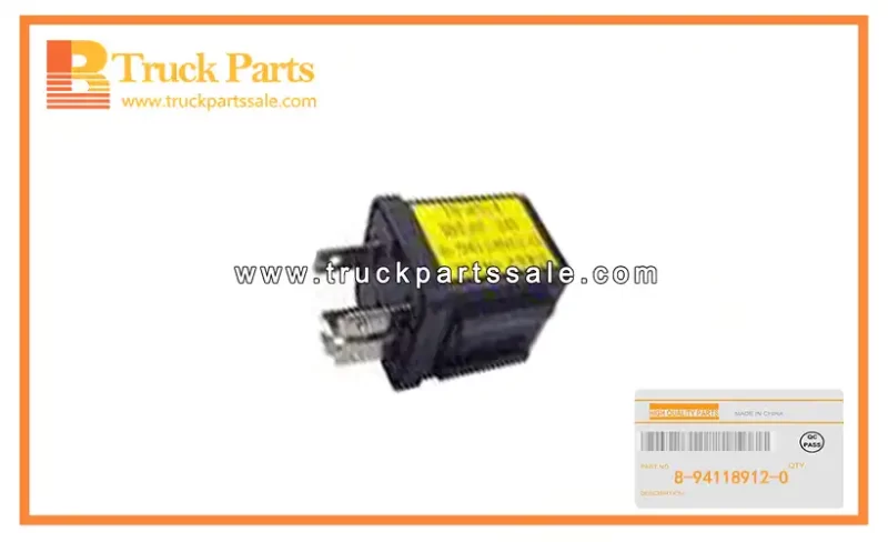 Eds Control Main Relay for ISUZU NKR NPR 8-94118912-0 8941189120 8-94118-912-0 Rel?? principal de control Eds