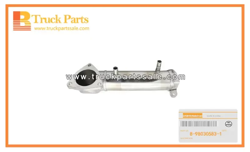 Exhaust Gas Recirculation Cooler for ISUZU 6HK1 FTR FVR 8-98030583-1 8980305831 8-98030-583-1 Enfriador de recirculaci??n de gases de escape
