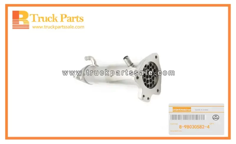 Exhaust Gas Recirculation Cooler for ISUZU FRR FSR 8-98030582-4 8980305824 8-98030-582-4 Enfriador de recirculaci??n de gases de escape