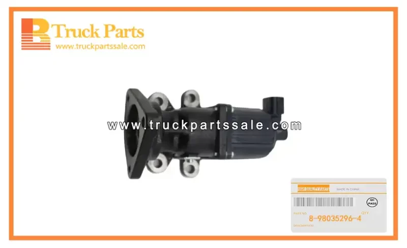 Exhaust Gas Recirculation Valve for ISUZU 4HK 8-98035296-4 8980352964 8-98035-296-4 V??lvula de recirculaci??n de gases de escape