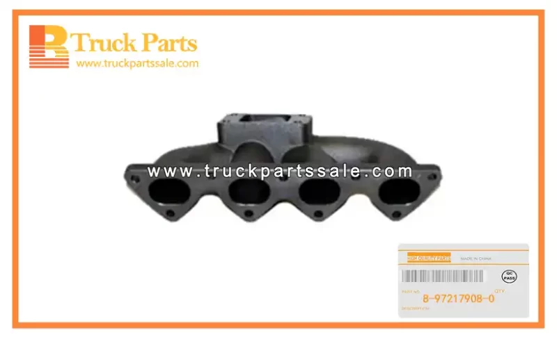 Exhaust Manifold for ISUZU NKR55 4JB1T 8-97217908-0 8972179080 8-97217-908-0 Colector de escape