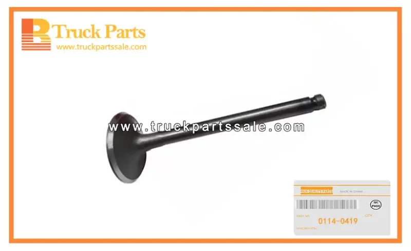 Exhaust Valve for ISUZU 6BD1 0114-0419 01140419 V??lvula de escape
