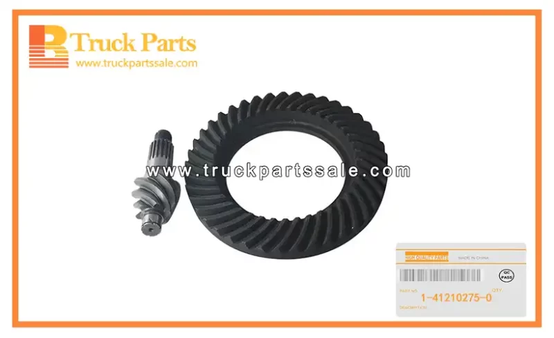 Final Drive Gear Set for ISUZU JCR 1-41210275-0 1412102750 1-41210-275-0 Conjunto de engranajes de transmisi??n final