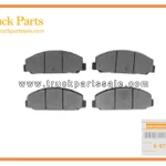 Front Disc Brake Caliper Pad Kit for ISUZU NPR 4HG1 8-97211691-0 8972116910 8-97211-691-0 Kit de pastillas de freno de disco delantero