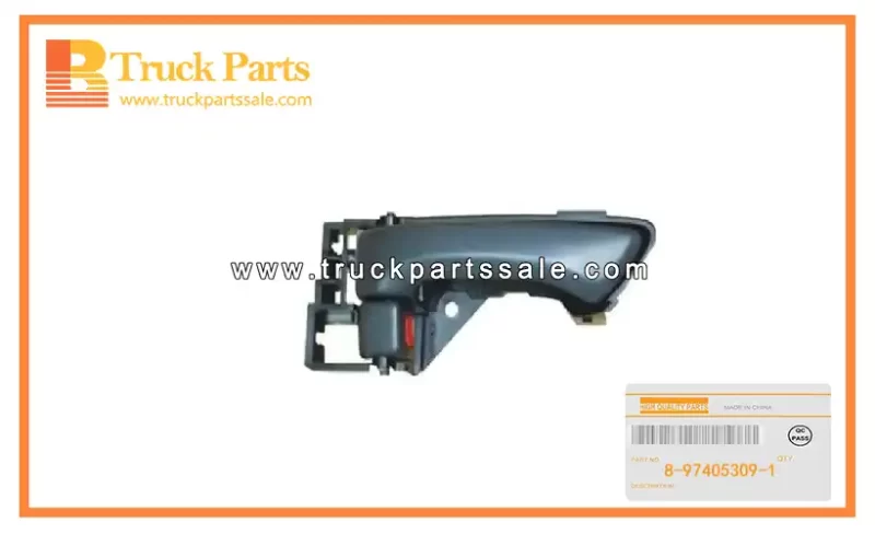 Front Door Inside Lever Assembly for ISUZU 4HK1 NPR75 8-97405309-1 8974053091 8-97405-309-1 Conjunto de palanca interior de puerta delantera