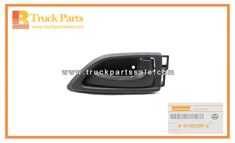 Front Door Lever Inside Assembly for ISUZU NPR75 4HK1 8-97405309-0 8974053090 8-97405-309-0 Conjunto interior de palanca de puerta delantera