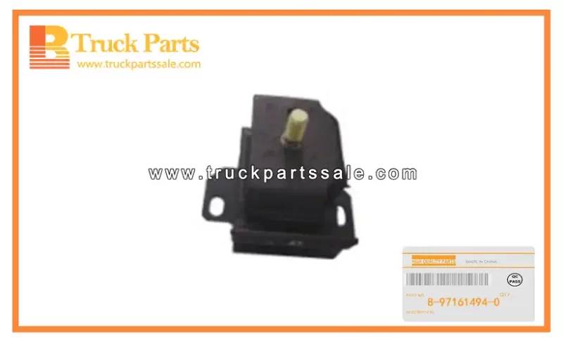 Front Engine Foot Rubber for ISUZU NPR66 4H 8-97161494-0 8971614940 8-97161-494-0 Goma del pie del motor delantero