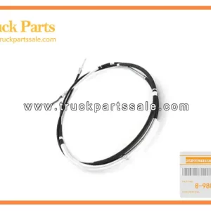 Front Lower Park Brake Cable for ISUZU NPR 8-98079119-2 8980791192 8-98079-119-2 Cable de freno de estacionamiento inferior delantero