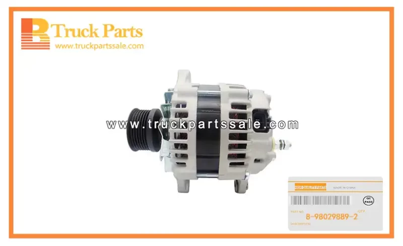Generator Assembly for ISUZU 4HG1 4JJ1 NKR NPR 8-98029889-2 8980298892 8-98029-889-2 Conjunto de generador